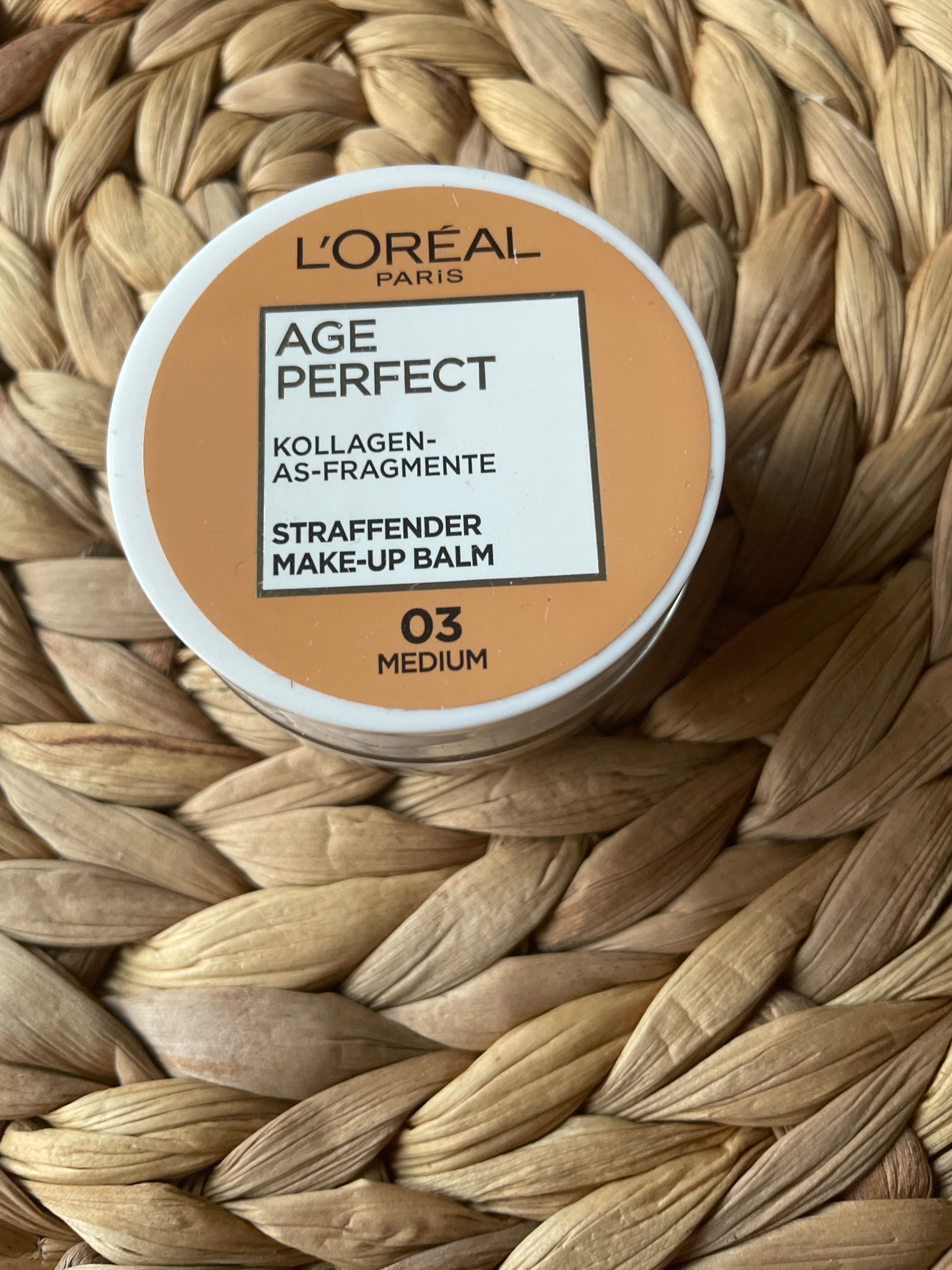L'Oréal Age Perfect Ujędrniający balsam do makijażu 03 Medium 18 ml
