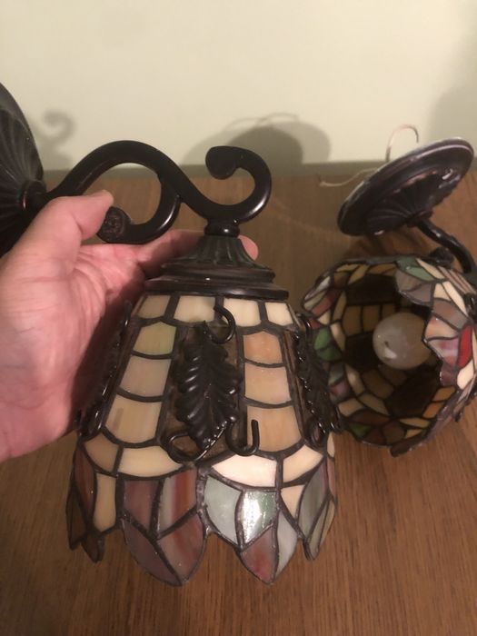 Lampa Kinkiet Tiffany