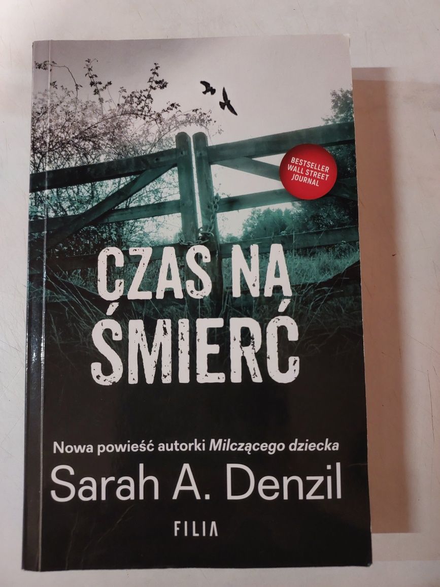 Książka - Czas na śmierć - Sarah A. Denzil