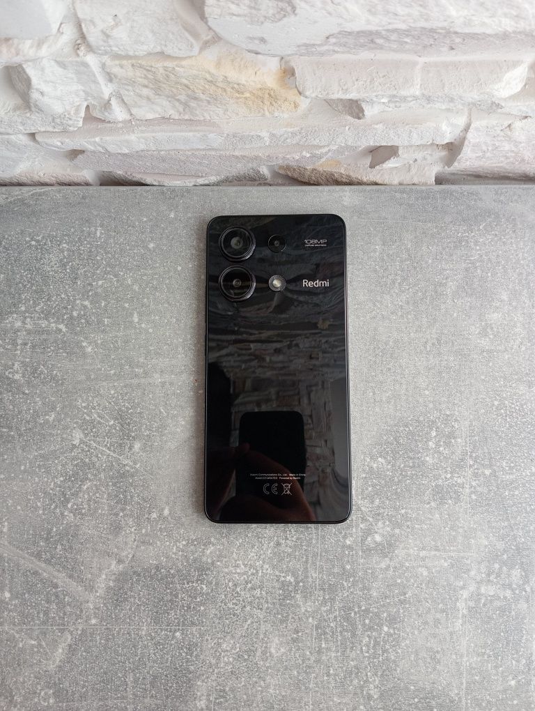 Redmi Note 13 6/128 ГБ з NFC + комплект (чохол, зарядка, плівка)