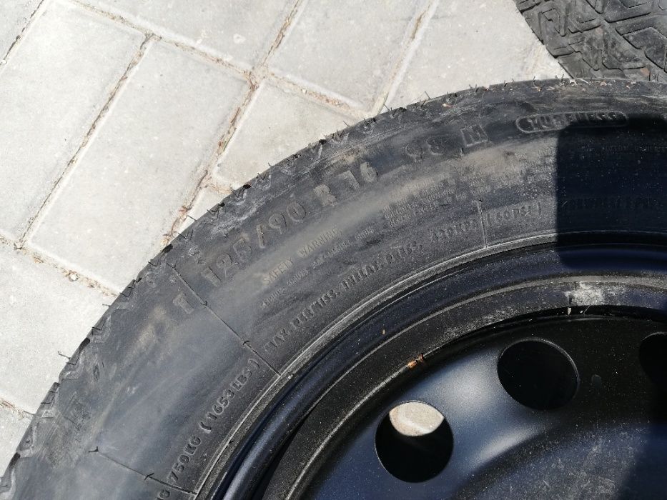 BMW Koło Dojazdowe Zapas 125/90/R16 E46 E90 E87