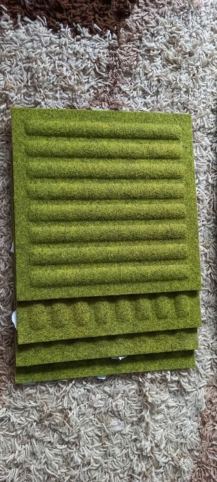 Panele filcowe 30x30 w 3 kolory 16 sztuk