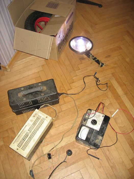 Стабилизатор напряжения сети ТСН-170, СССР.