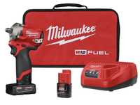 Акумуляторний безщітковий гайковерт 1/2 Milwaukee M12 2555-22