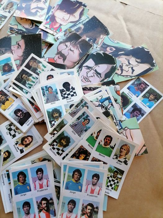 Cromos Coleção d' Bola 1979/80 Clube do Cromo