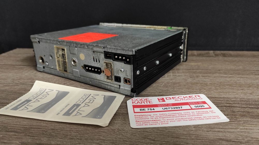 Radio Becker Grand Prix 755 MERCEDES R107 W126 W201 R129 W140 W124 123