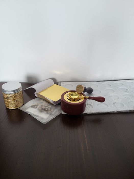 Zestaw do lakowania, złocenia, wesele