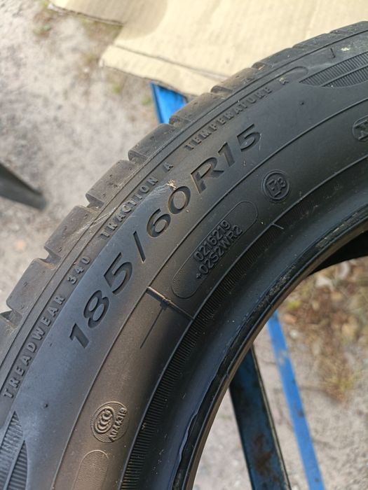 C08, 185/60r15 Dunlop Sport Blu Response z 2016r 6.8mm
