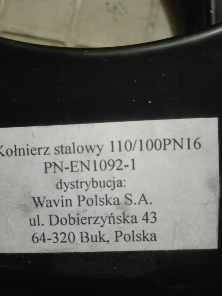 Kołnierz,docisk Wavin