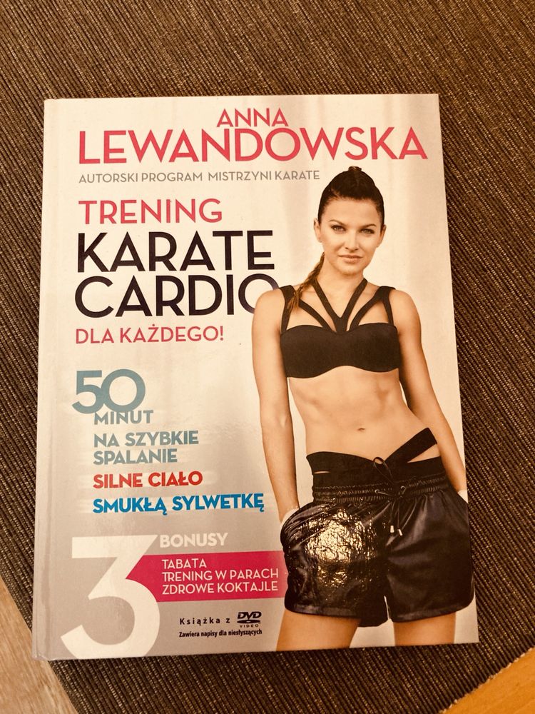 Anna Lewandowska trening karate kardio książka z CD