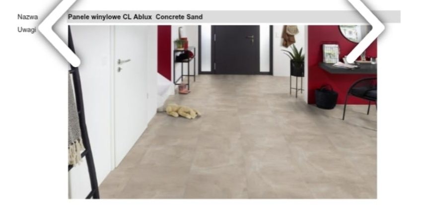 Panele winylowe CL Ablux Converter Sand