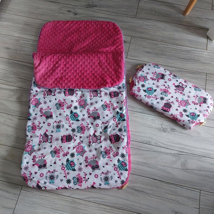 Śpiworek ocieplany + ochraniacz na ręce