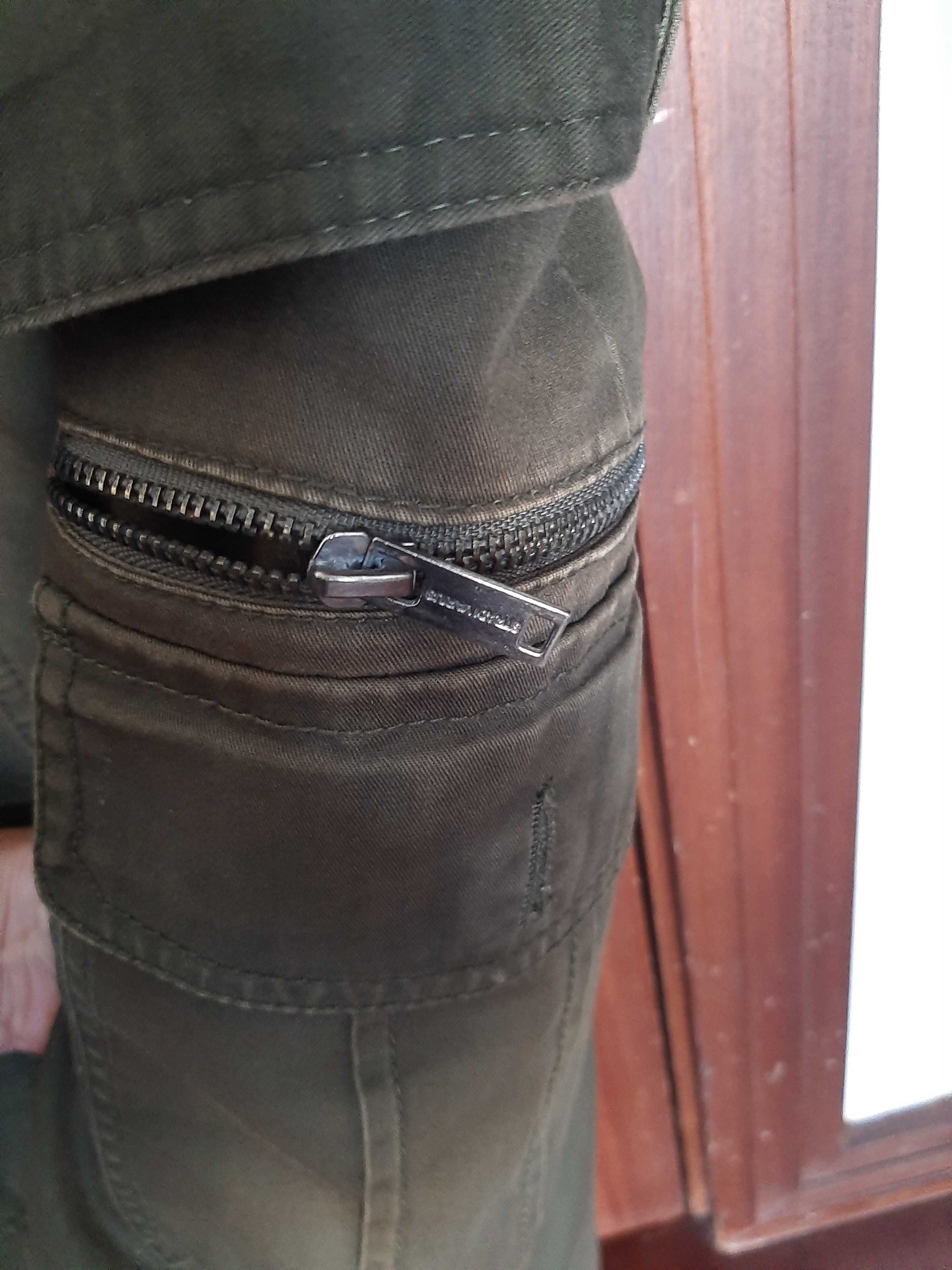 Gabardina verde tropa M Stradivarius