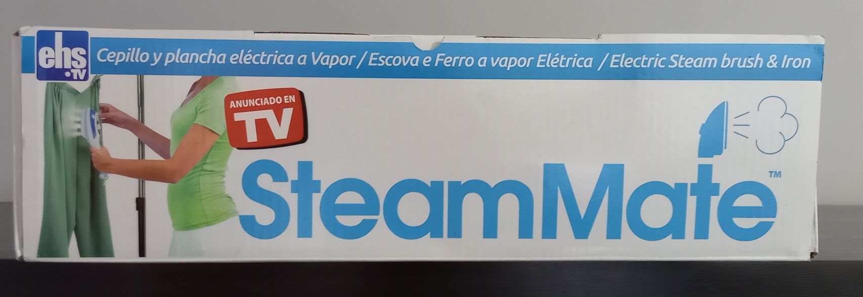Escova e ferro a vapor