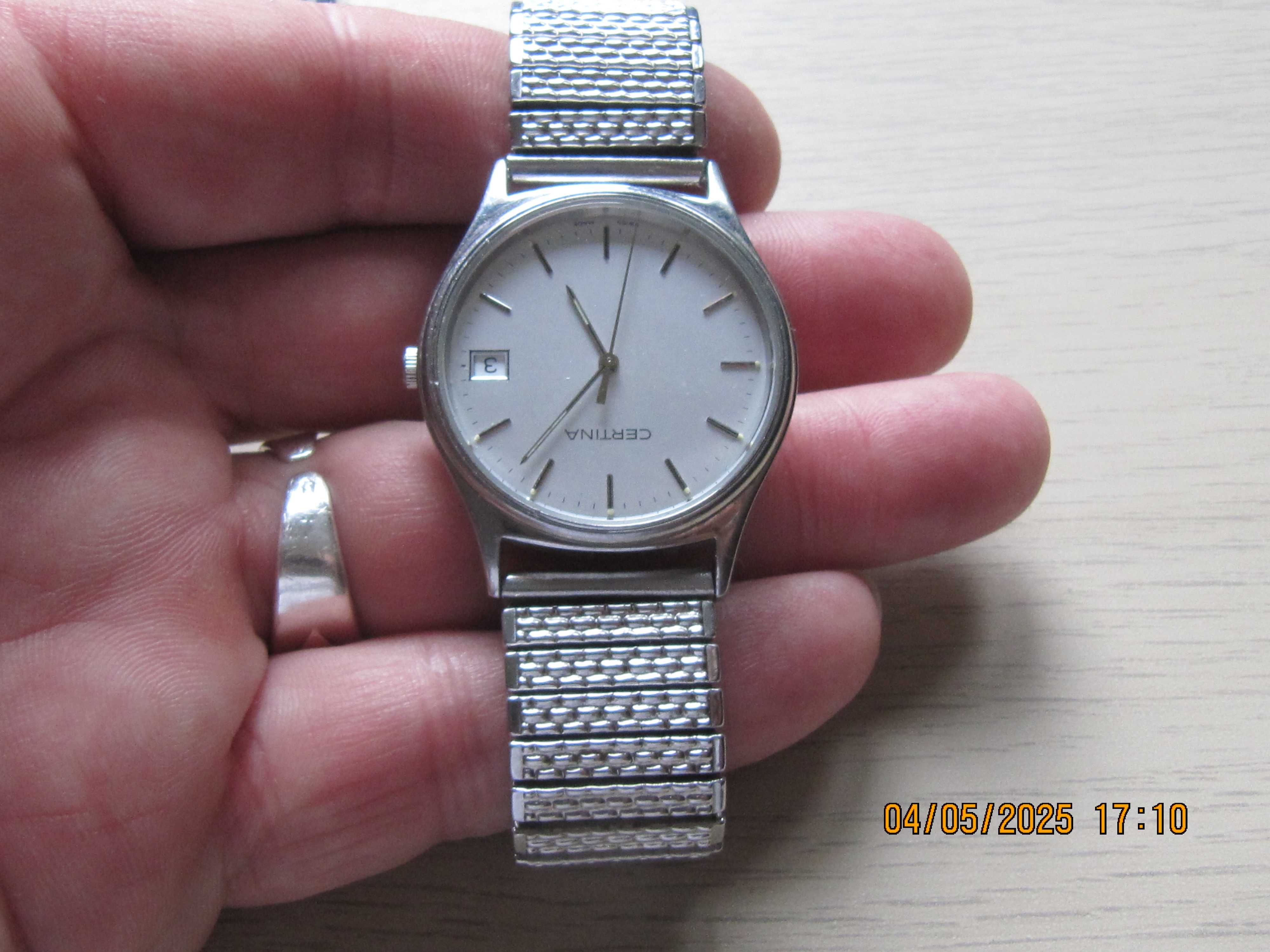 Certina quartz oryginalny zegarek
