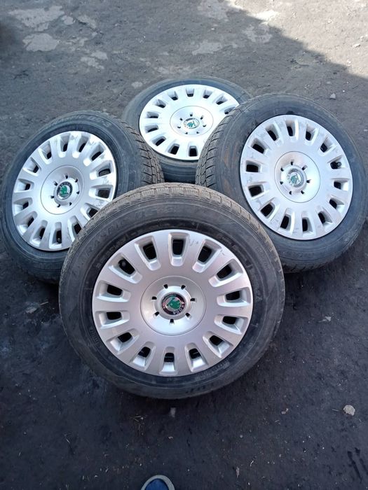 Диски с зимней резиной 112*5 R16