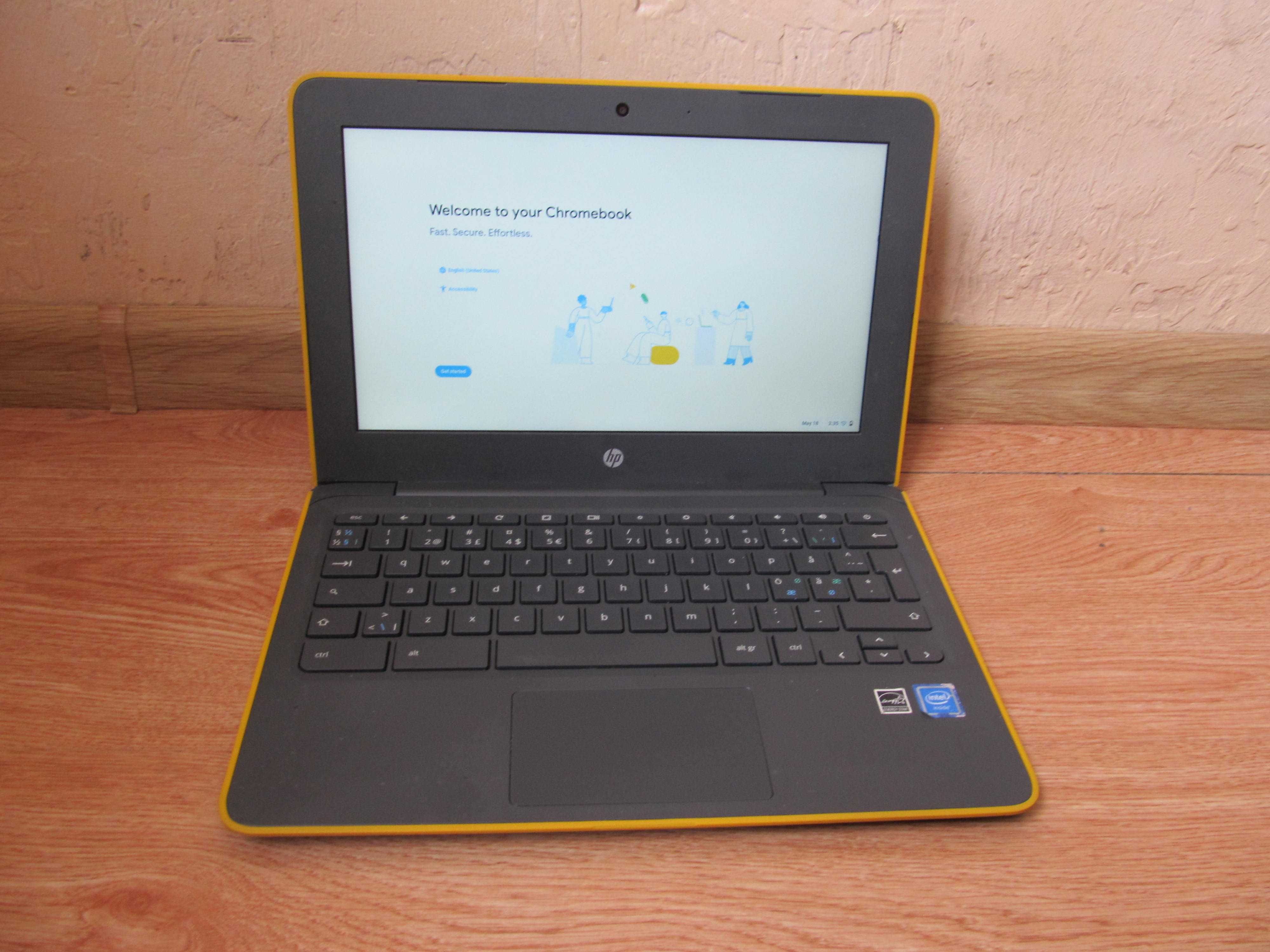 Ноутбук хромбук нетбук Chromebook HP 11,6 дюйма Intel Celeron 4ГБ/16ГБ