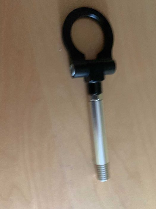 Tow hook hak holowniczy niebieski wkręcany M20