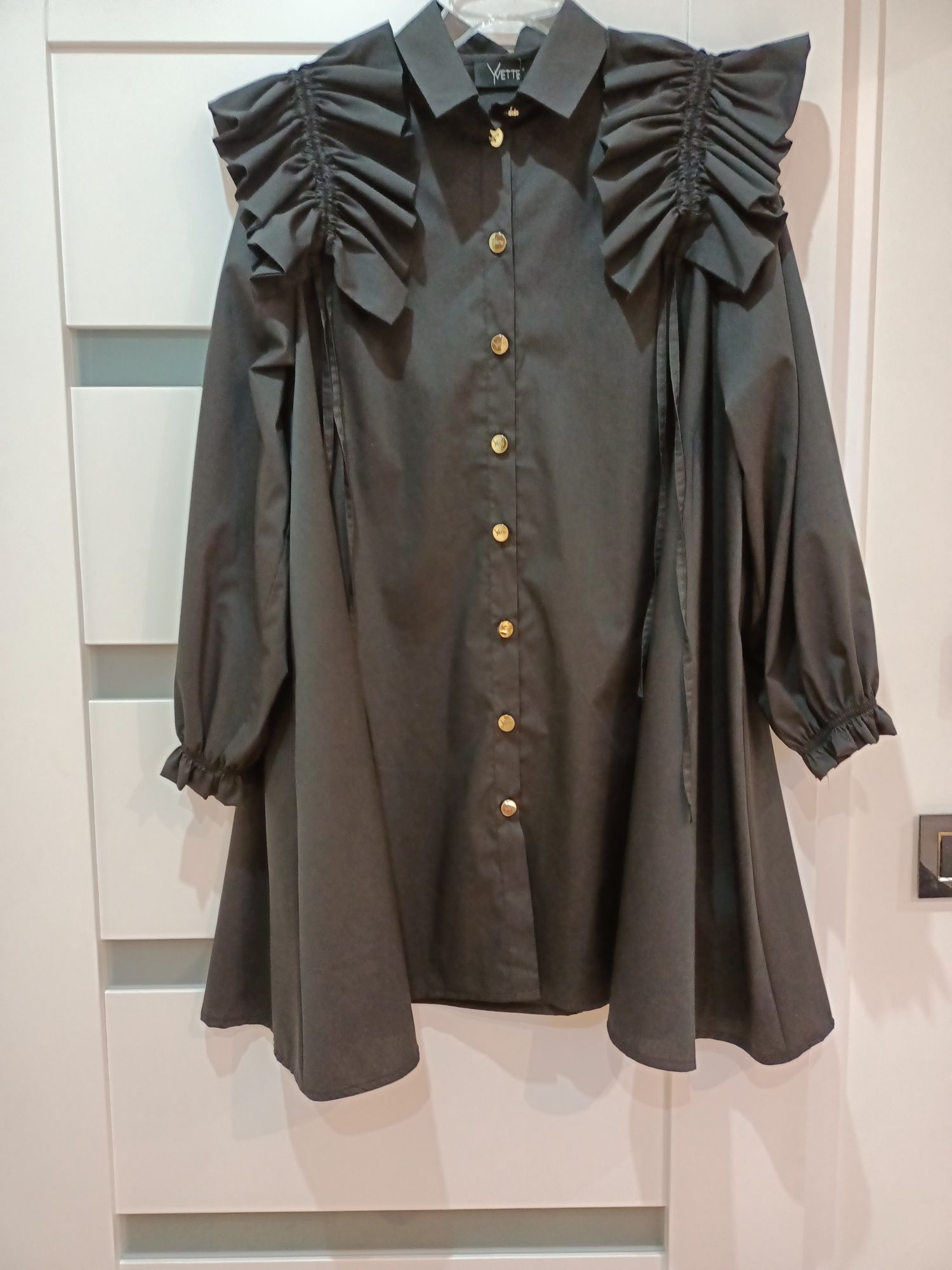 Sukienka tunika uniwersalna czarna