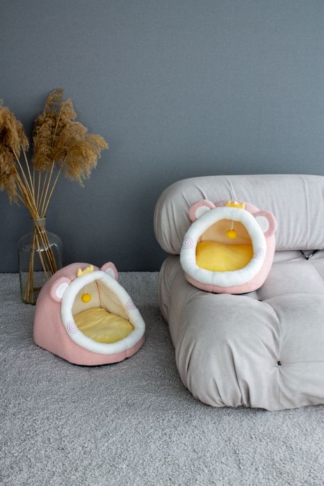 Домик,лежак,лежанка для кота,кішки,йорка,чіхуахуа до 6 кг. Два розміри