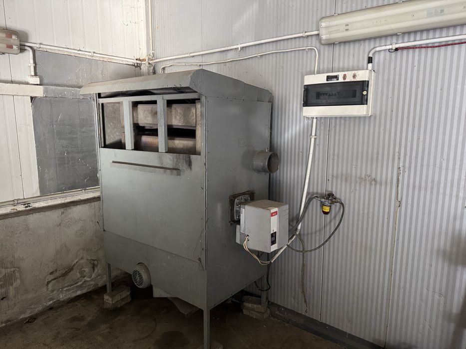 Piec na olej opalowy wydajny sprawny nowy palnik