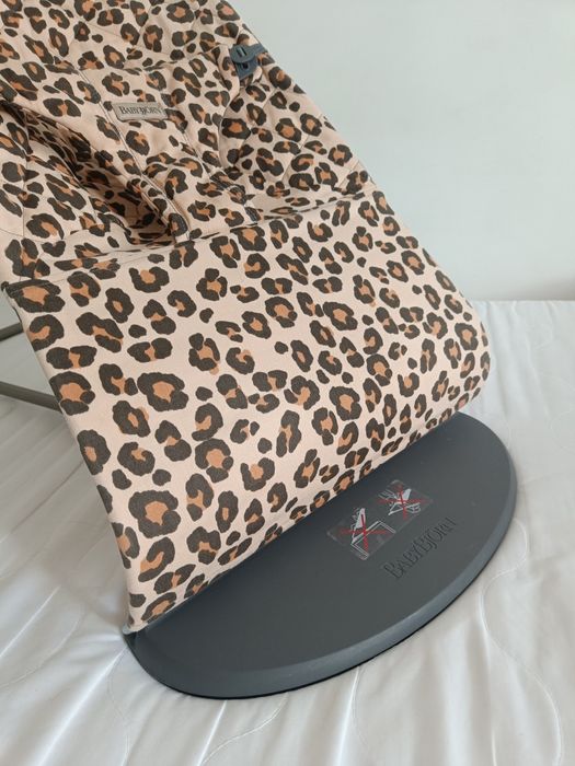 Babybjorn leżaczek Bujaczek panterka limitowany