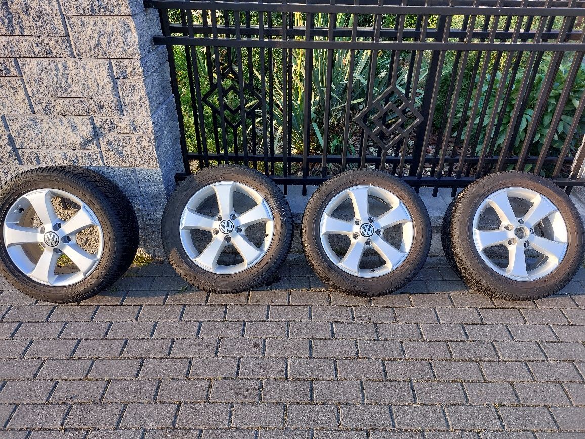 Felgi aluminiowe vw 16 oe zimówki 5x112
