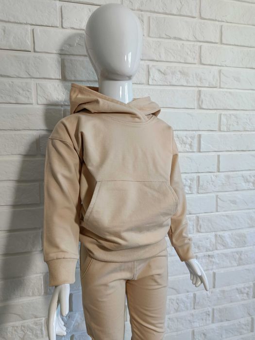 MROFI Komplet Dres Family Junior BEŻOWY 104 cm