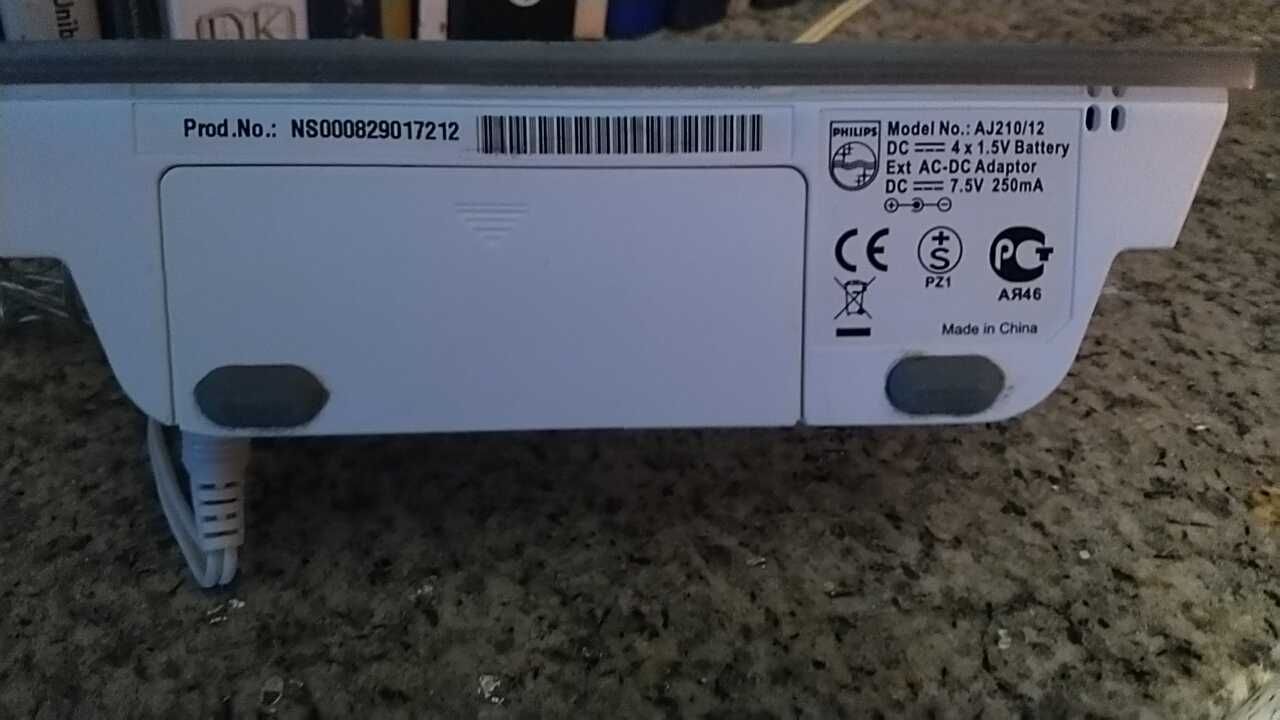 Rádio-relógio-despertador com informação meteorológica - Philips
