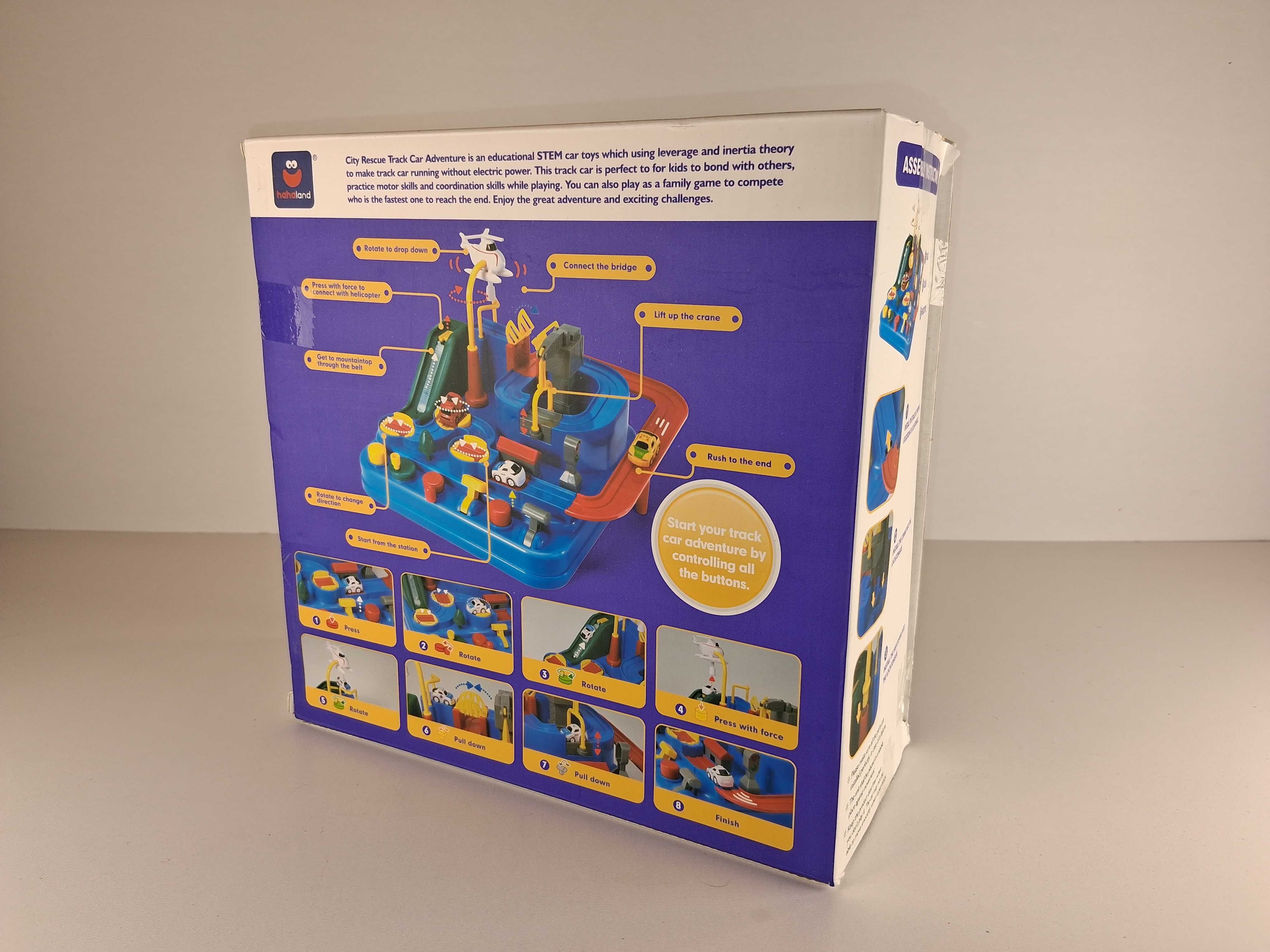 D057 City Rescue - Super Tor Samochodowy Edukacyjny 3+