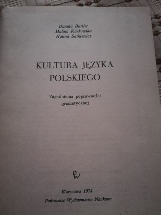 Kultura języka polskiego