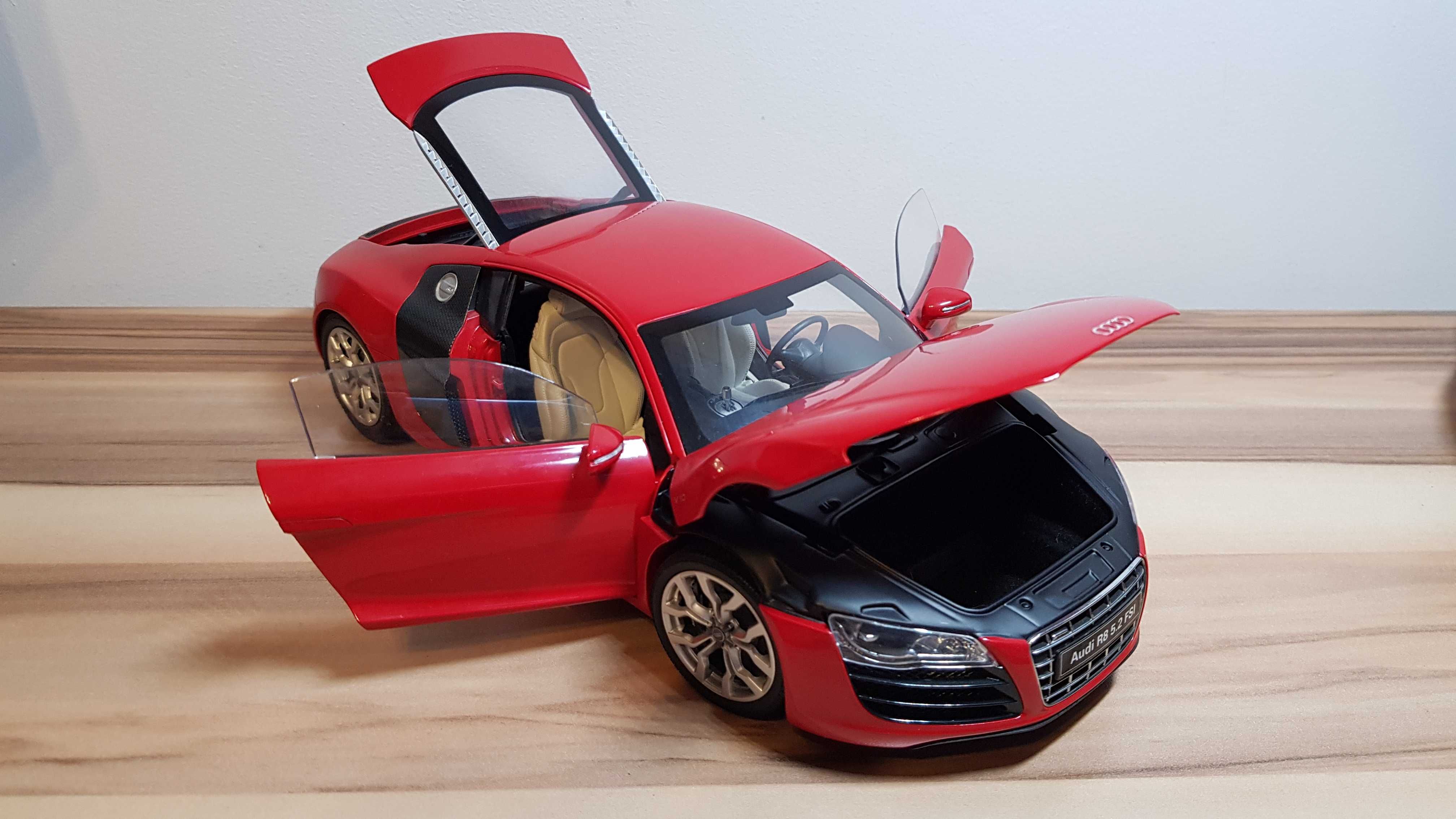 Model Audi R8 5.2 FSI w skali 1:18 Kyosho - Prezent dla Kolekcjonera
