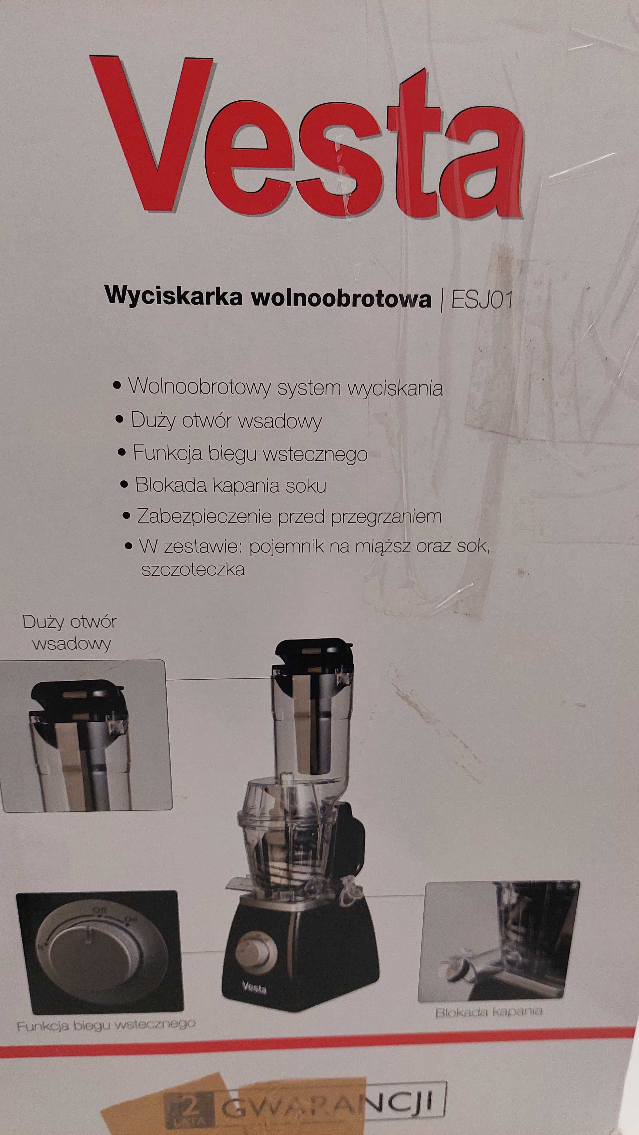 Wyciskarka wolnoobrotowa Vesta