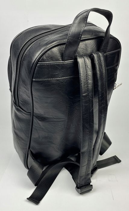 Plecak skórzany czarny klasyczny Marco Contti 30L