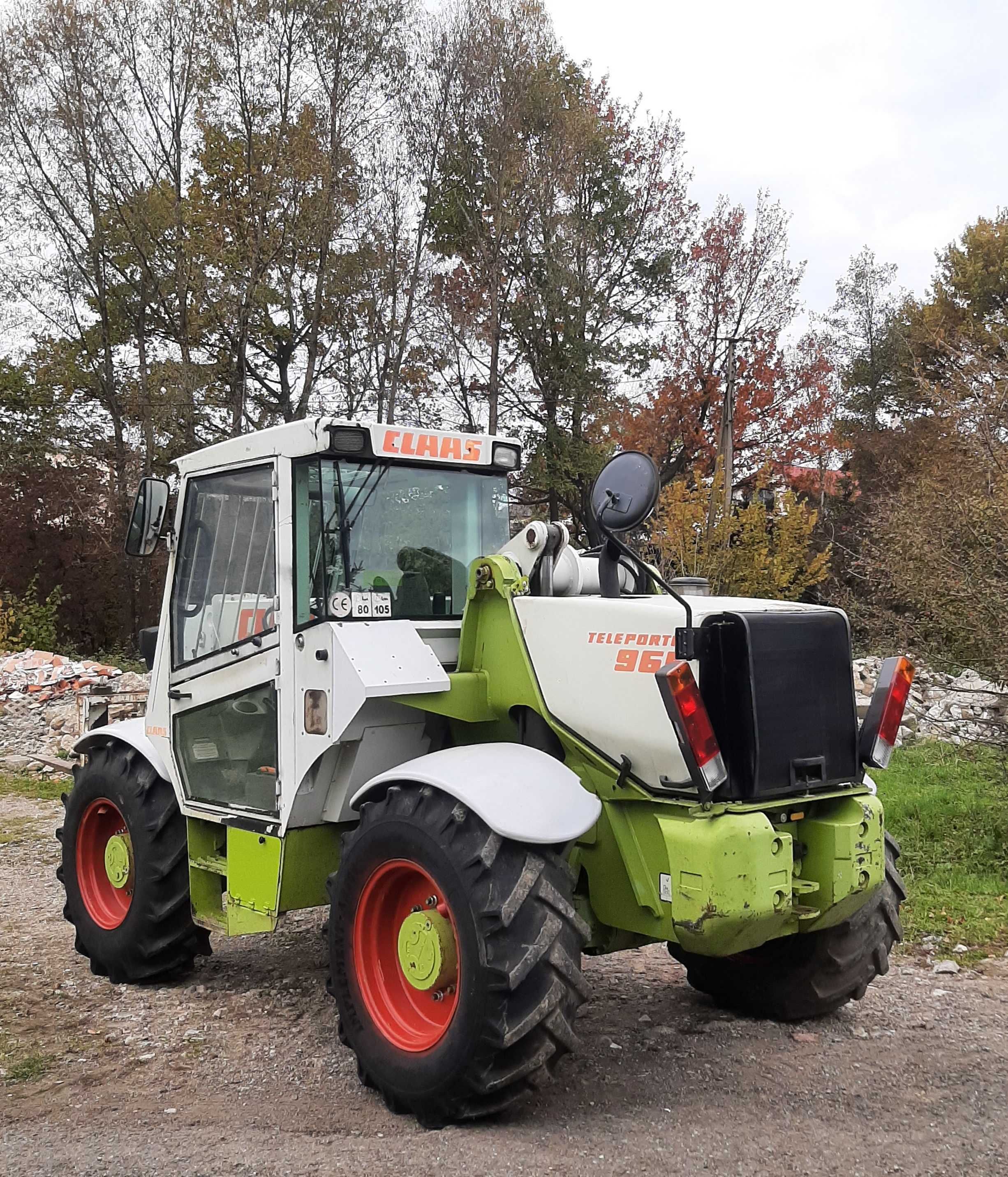 Ładowarka teleskopowa Claas Ranger 965 Zamiana