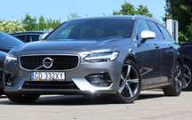 Volvo V90 D5 235 AWD R-Design HUD 360˚ Four-C Pamięć ACC Hak Blis Keyles 19” DAB