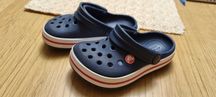 Super sandałki klapki crocs c6 zakryte palce 22-23