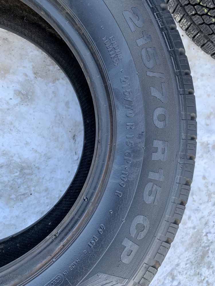 Шини 215/70 R15C Continental 8 мм 215 70 15С