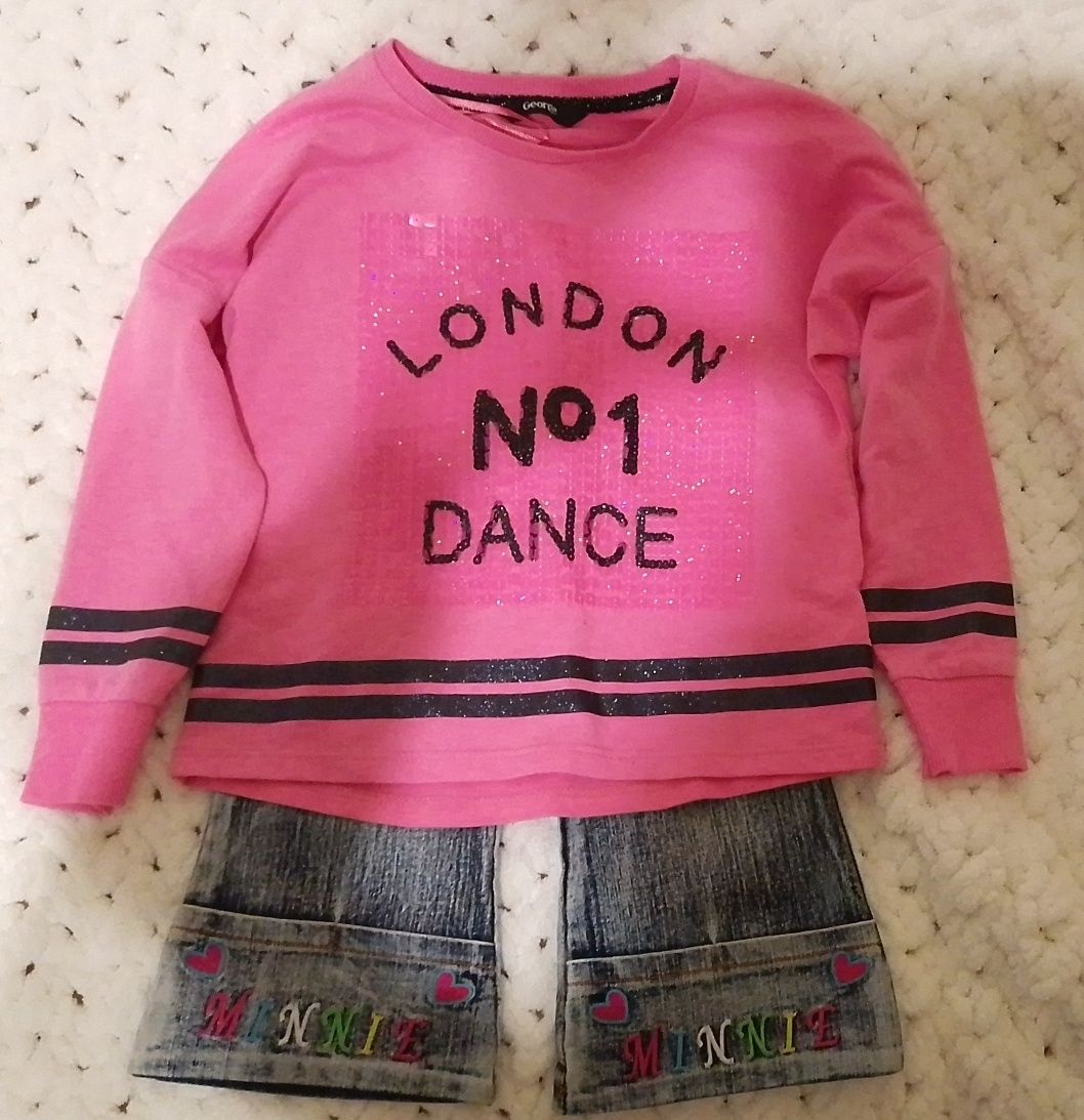 Новий комплект джинси і кофточка George для дівчинки.