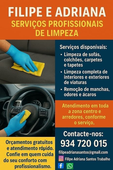 Vários serviços ao seu dispor