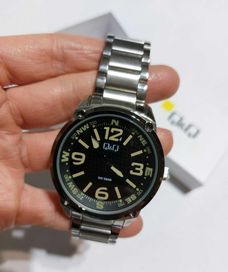 Nowy zegarek na rękę męski srebrny na bransolecie branzoletce