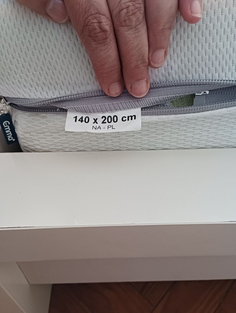 Colchão Emma Cama Malm Casal Impecável