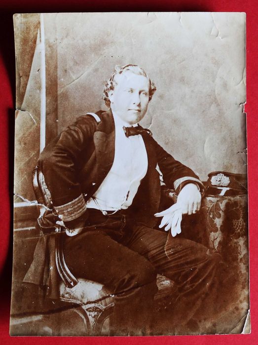 Infante D Luís, Duque do Porto, cc 1861, Capitão-de-mar-e-guerra