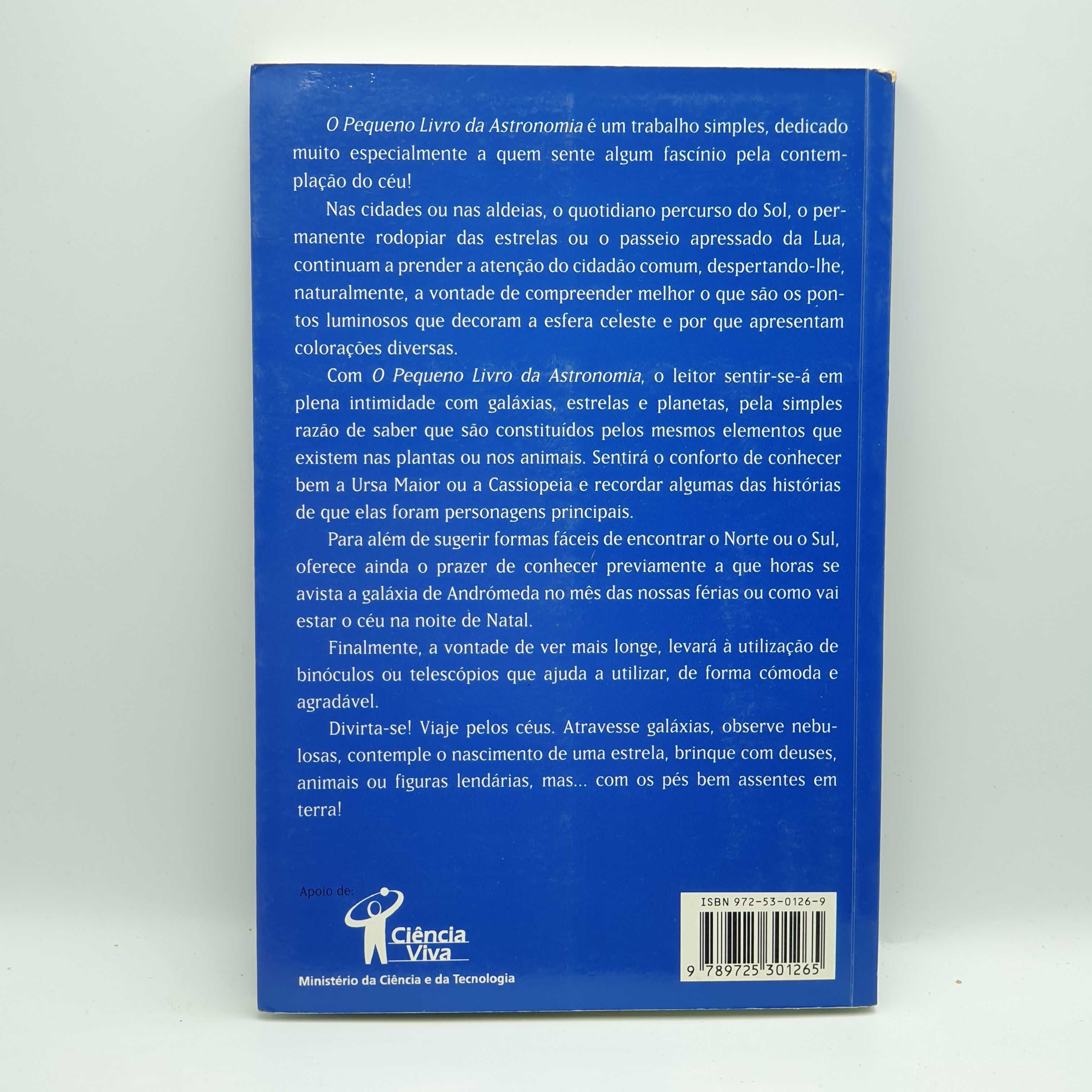 Livro - Máximo Ferreira - Pequeno Livro da Astronomia - CXB
