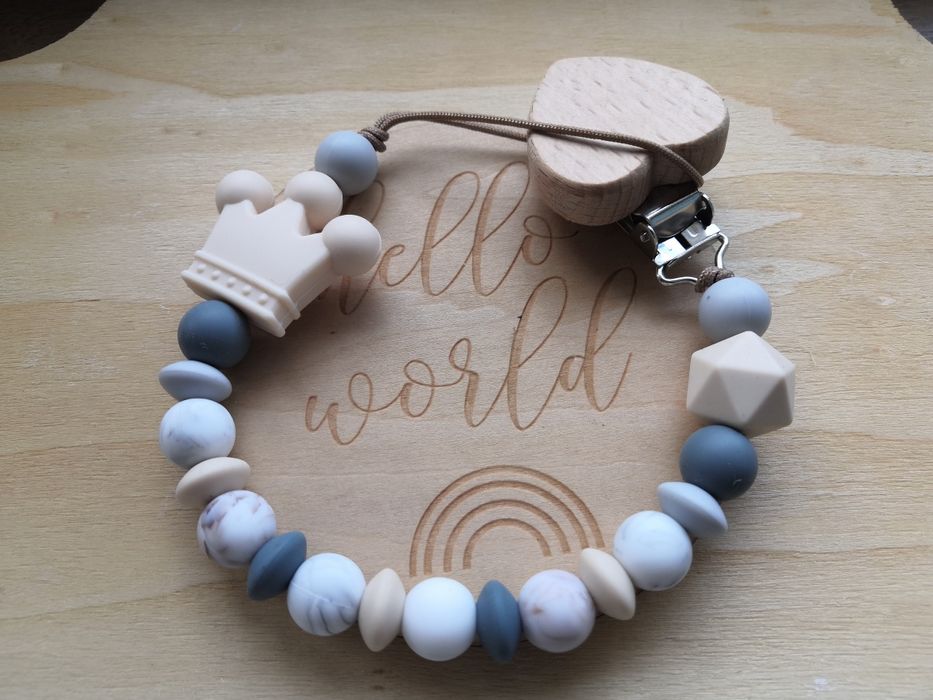 Prende chupetas silicone