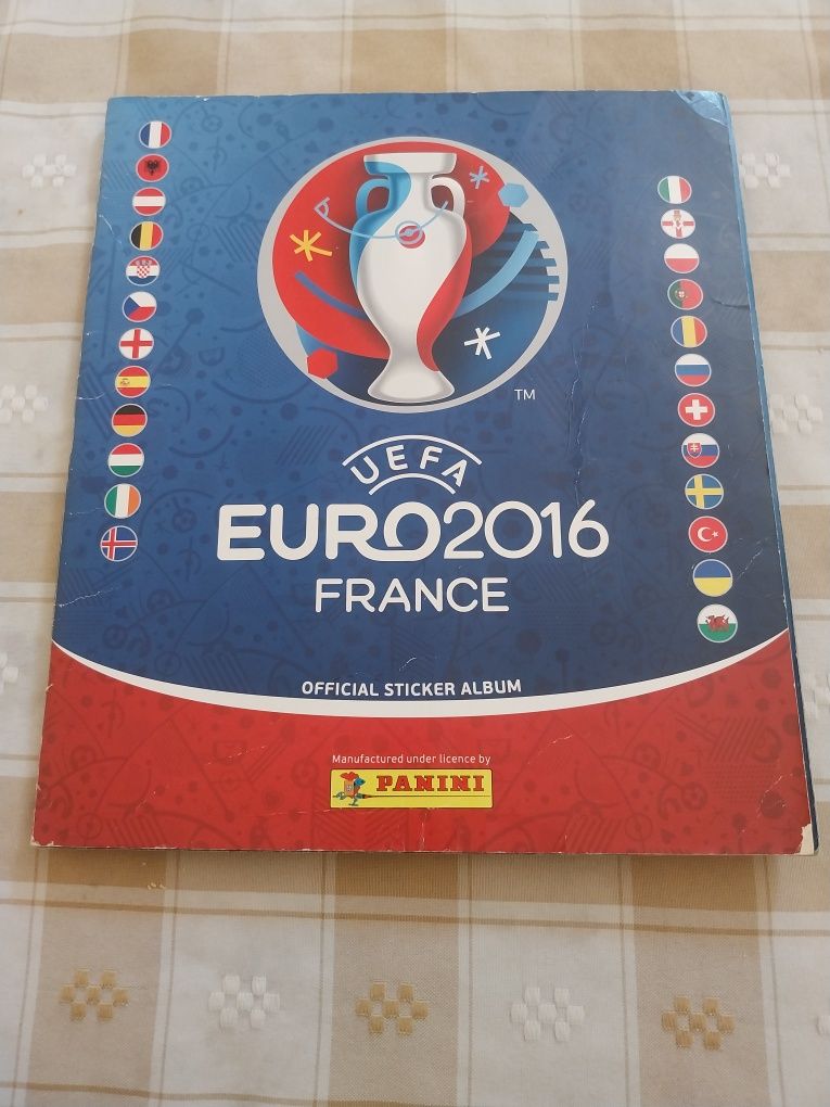 Caderneta Completa Euro 2016