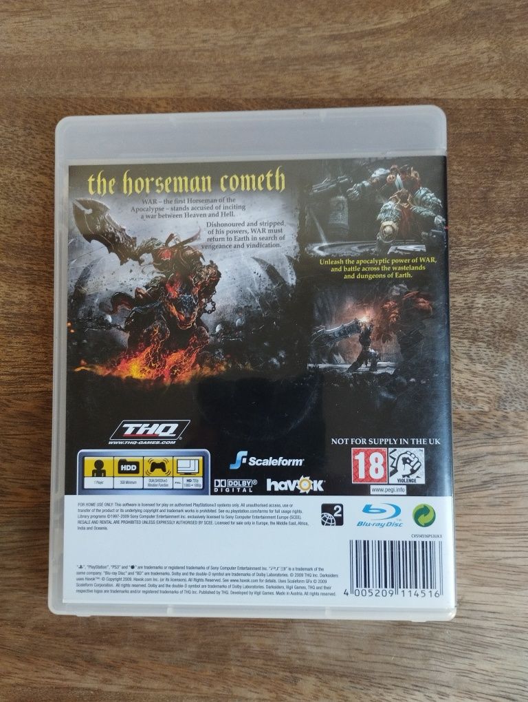 Darksiders, gra PlayStation 3, PS3