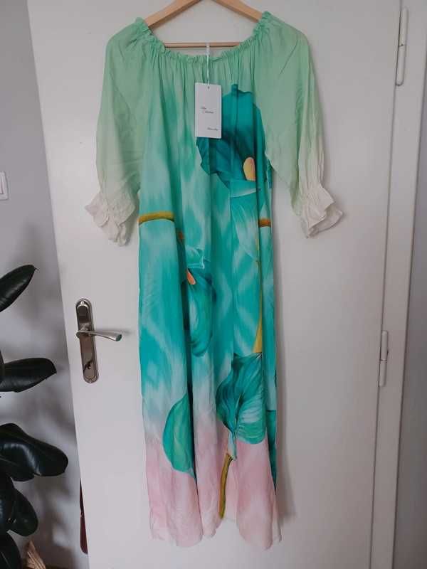 Letnia, zwiewna sukienka plus size