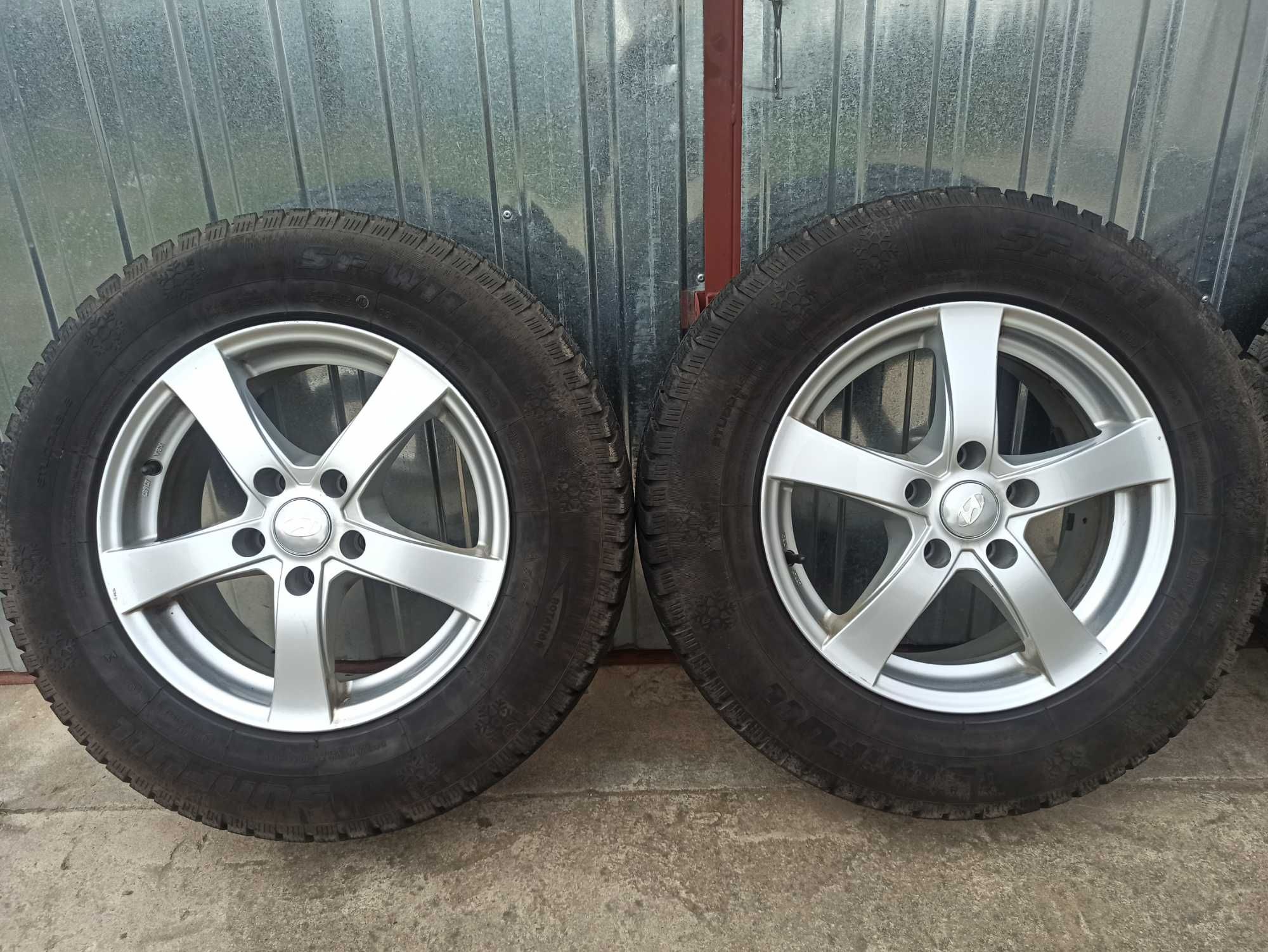 Koła zimowe Dezent 5x114,3 opony 215/70/16 Hyundai IX 35, Tucson, Kia