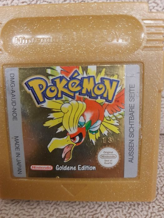 Nintendo gamę boy Gra pokemon goldene edition Orginał